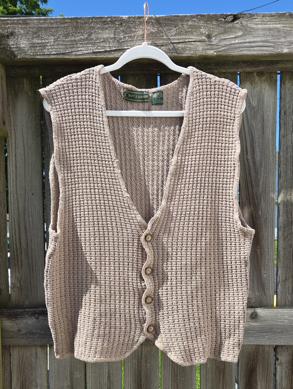 croft & barrow Knit Vest
